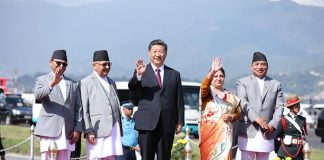 Президент Си Цзиньпин покинул Катманду после подписания 20 проектов по стимулированию экономики Непала
