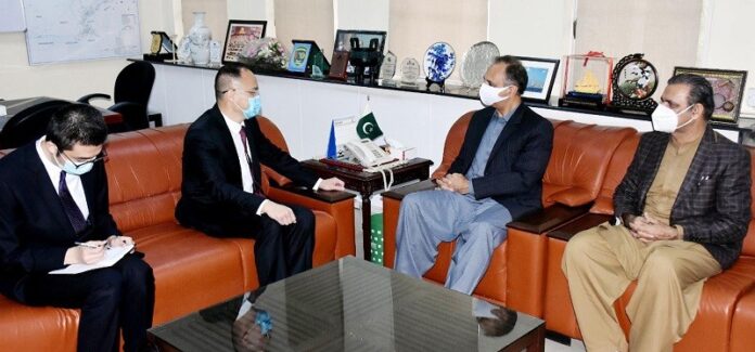 Ambassador-of-China-to-Pakistan-Nong-Rong-Omar-Ayub-Asim-Saleem-Bajwa-meeting